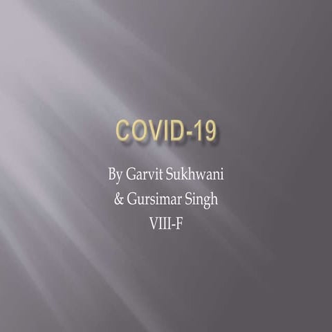 Covid 19 Pptx