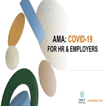 AMA: COVID-19 for HR and Employers
