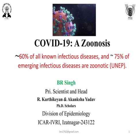 Covid 19: A Zoonosis