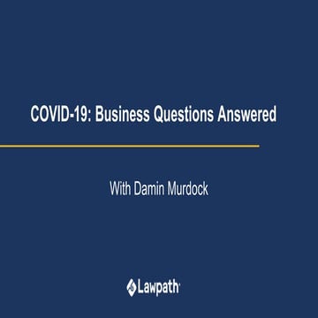 Coronavirus: Business Questions Answered