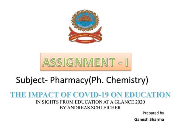 Rudra Tiwari The Effects of COVID 19 on Education | PDF