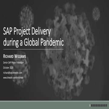 SAP Project Delivery during a Global Pandemic