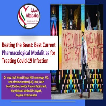 Beating the Beast: Best Current Pharmacological Modalities for Treating Covid...