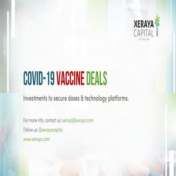 COVID-19 Vaccine Deals
