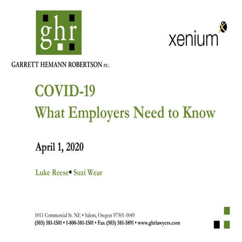 Managing a Remote Workforce Webinar