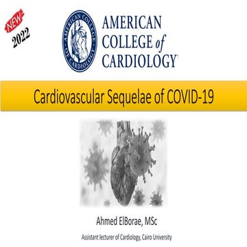 Cardiovascular sequelae of Covid-19 (ACC consensus 2022) | PDF