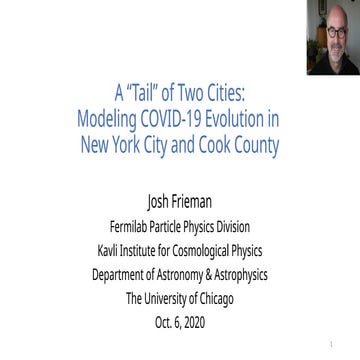 A “Tail” of Two Cities: Modeling COVID-19 Evolution in . New York City and Co...