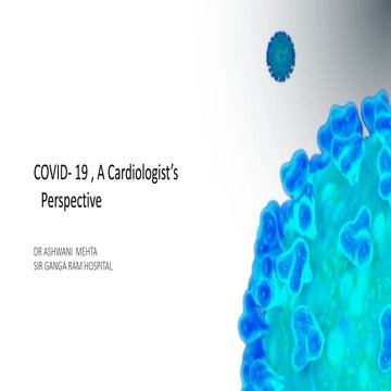 Covid 19   a cardiologists perspective