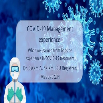 Covid19 corona management -كوفيد19