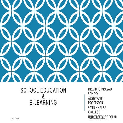 Covid 19 &amp; e education