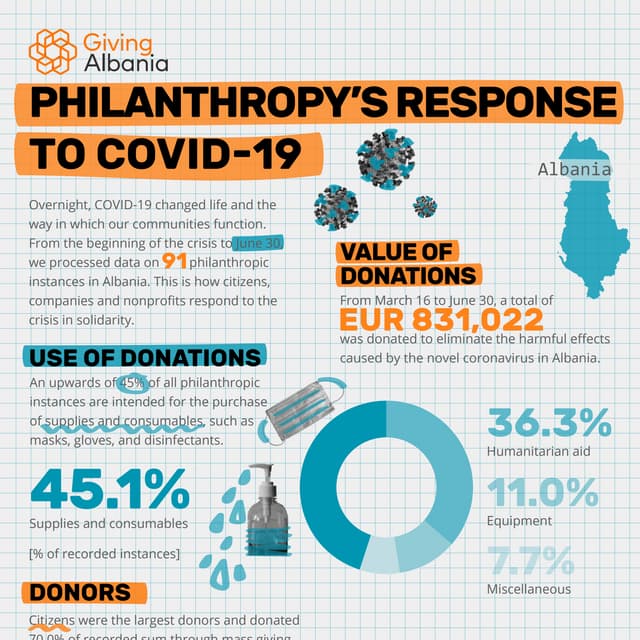 Giving Albania: Philanthropy's Response to COVID-19 (June, 30)