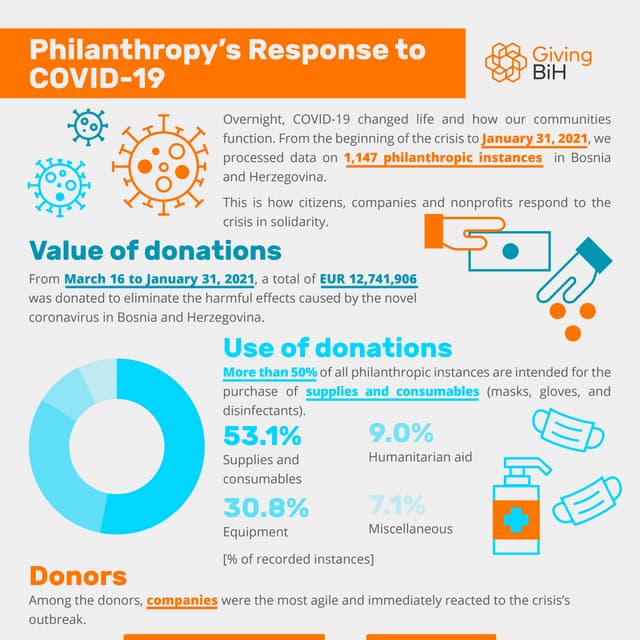 Giving BiH: Philanthropy's Response to COVID-19 (January 31, 2021)