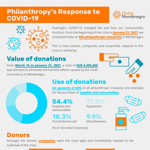 Giving Montenegro: Philanthropy's Response to COVID-19 (January, 31)