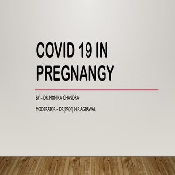 COVID 19 IN PREGNANT FEMALES RECENT ADVANCES.pptx