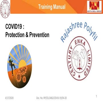 Covid19 training manual 
