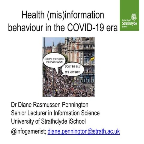 Health (mis)information behaviour in the COVID-19 era