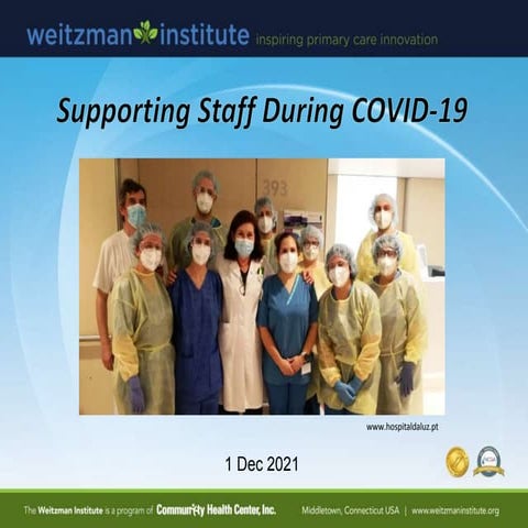 Supporting Staff During COVID-19