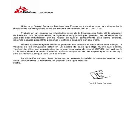 Covid refugiados dpb