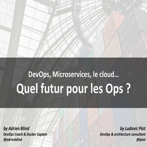DevOps, quel futur pour les Ops ?