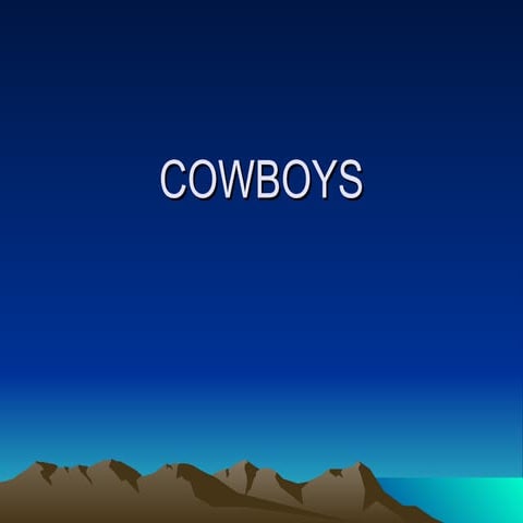 Cowboys