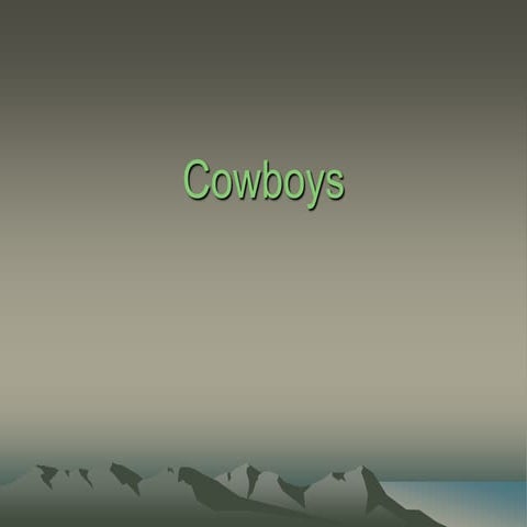 Cowboys