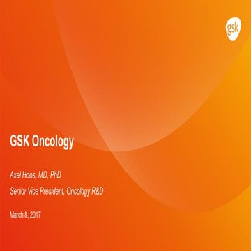 GSK Oncology 2017 | PDF