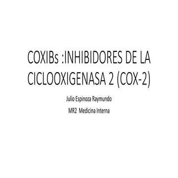 Coxib | PPTX