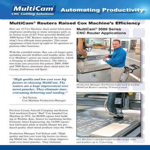 MULTICAM Corp Brochure-v07a | PDF