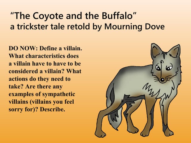 Coyote and the Buffalo | PPT