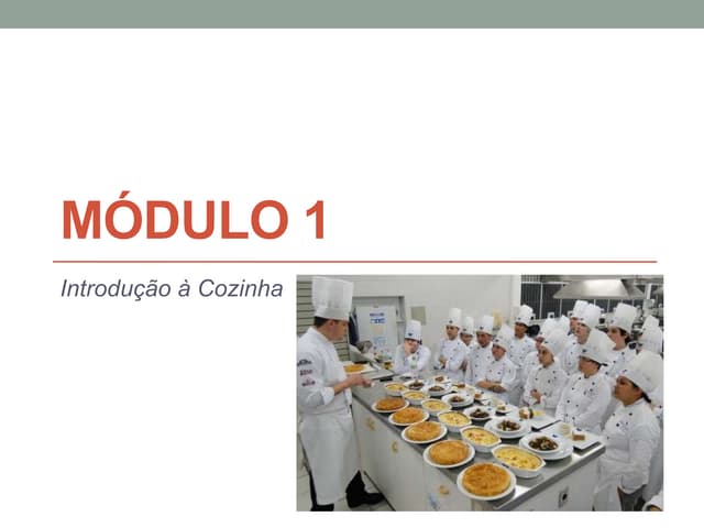 Cozinha módulo 1