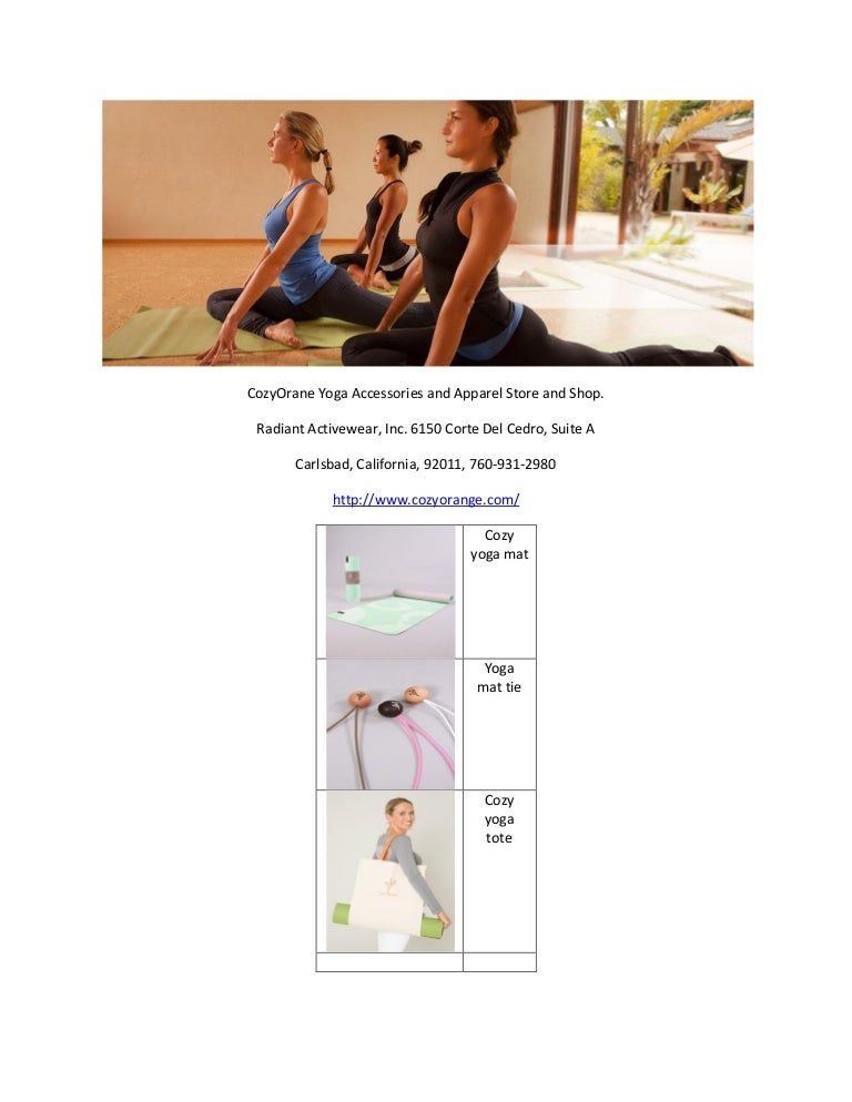 yoga accessories shop