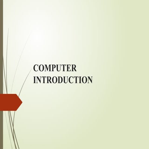 C language introduction presentation ppt