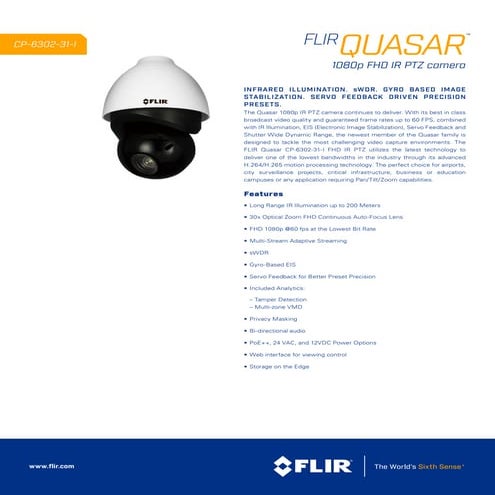 FLIR Quasar PTZ