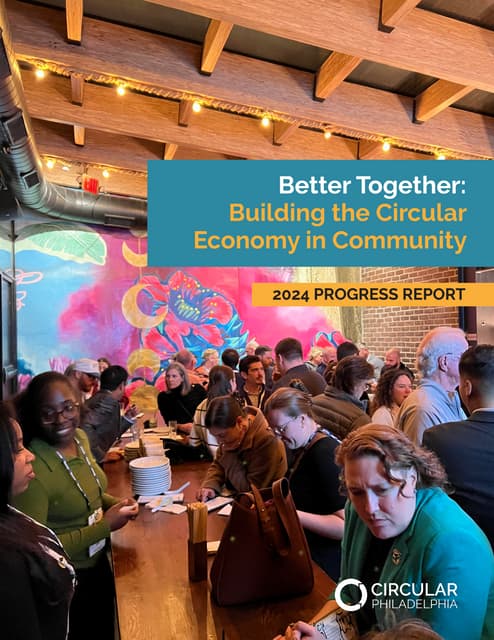 Better Together: Building the Circular Economy in Community