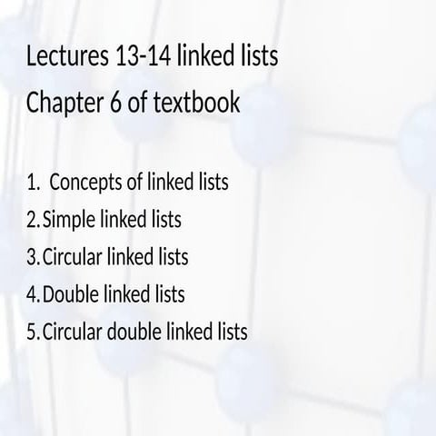 Linked List Presentation in data structurepptx | PPTX