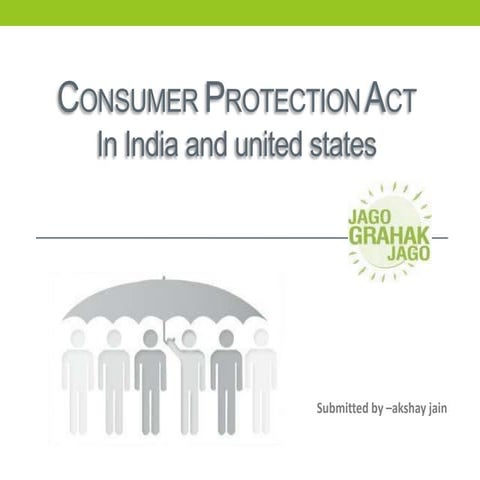 Consumer protection act