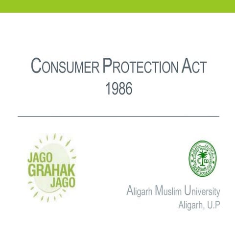 Consumer Protection Act