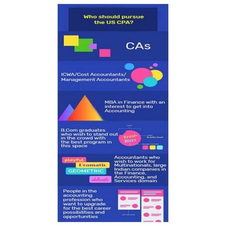 Who Should Pursue the US CPA ? | PDF