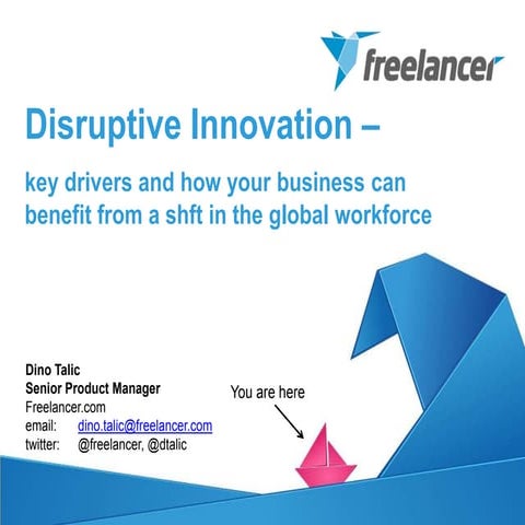 Disruptive Innovation - the key drivers behind today's unprecedented rate of ...