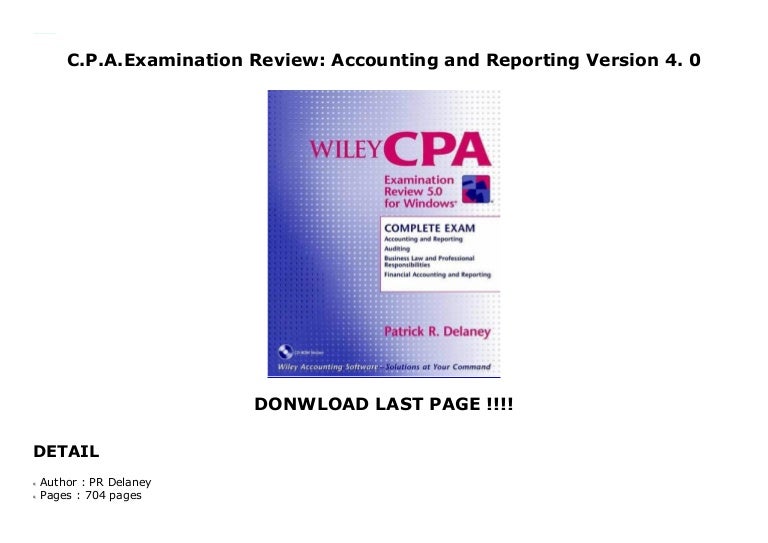wiley cpa exam review 2013 business free download