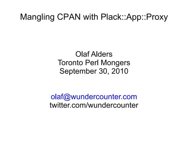 Mangling 