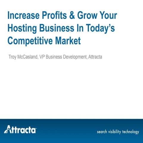 How to Increase Hosting Company Profits and Capture Market Share