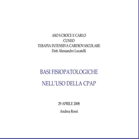Cpap | PPT