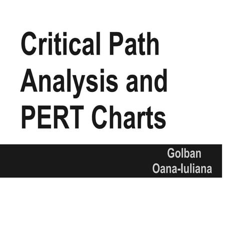 Cpa & pert charts