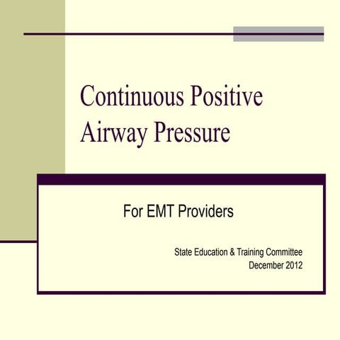 Cpap final 2012_12 (2) | PPT