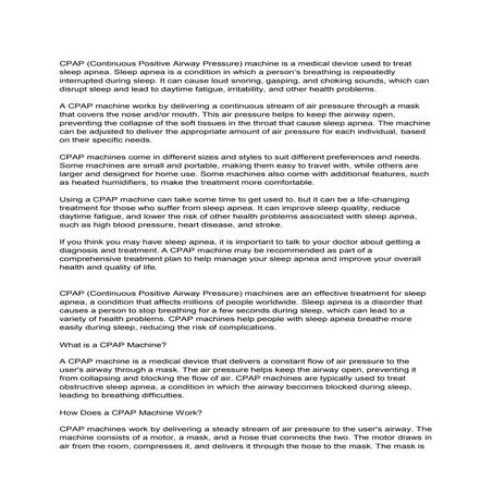 Cpap Machine.ppt