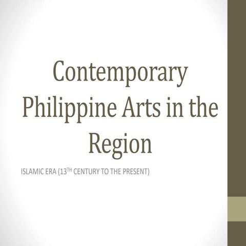 CPAR history.pptx Contemporary Philippine Arts in the Region