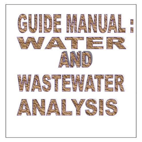Cpcb water analysis manual