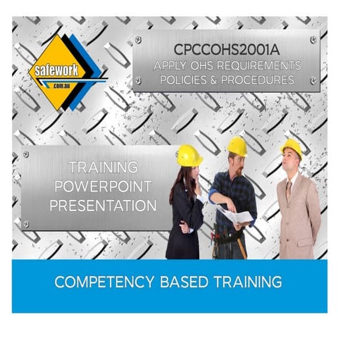 WHS presentation v3 (CPCCOHS2001A)