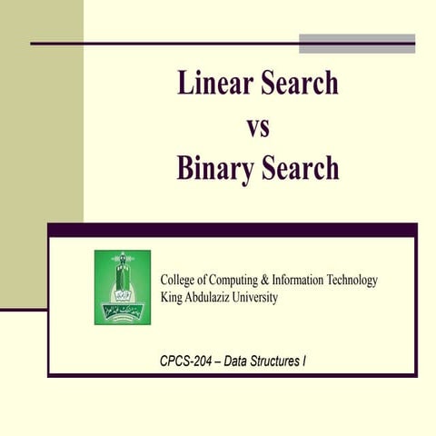 binary_search | PPT
